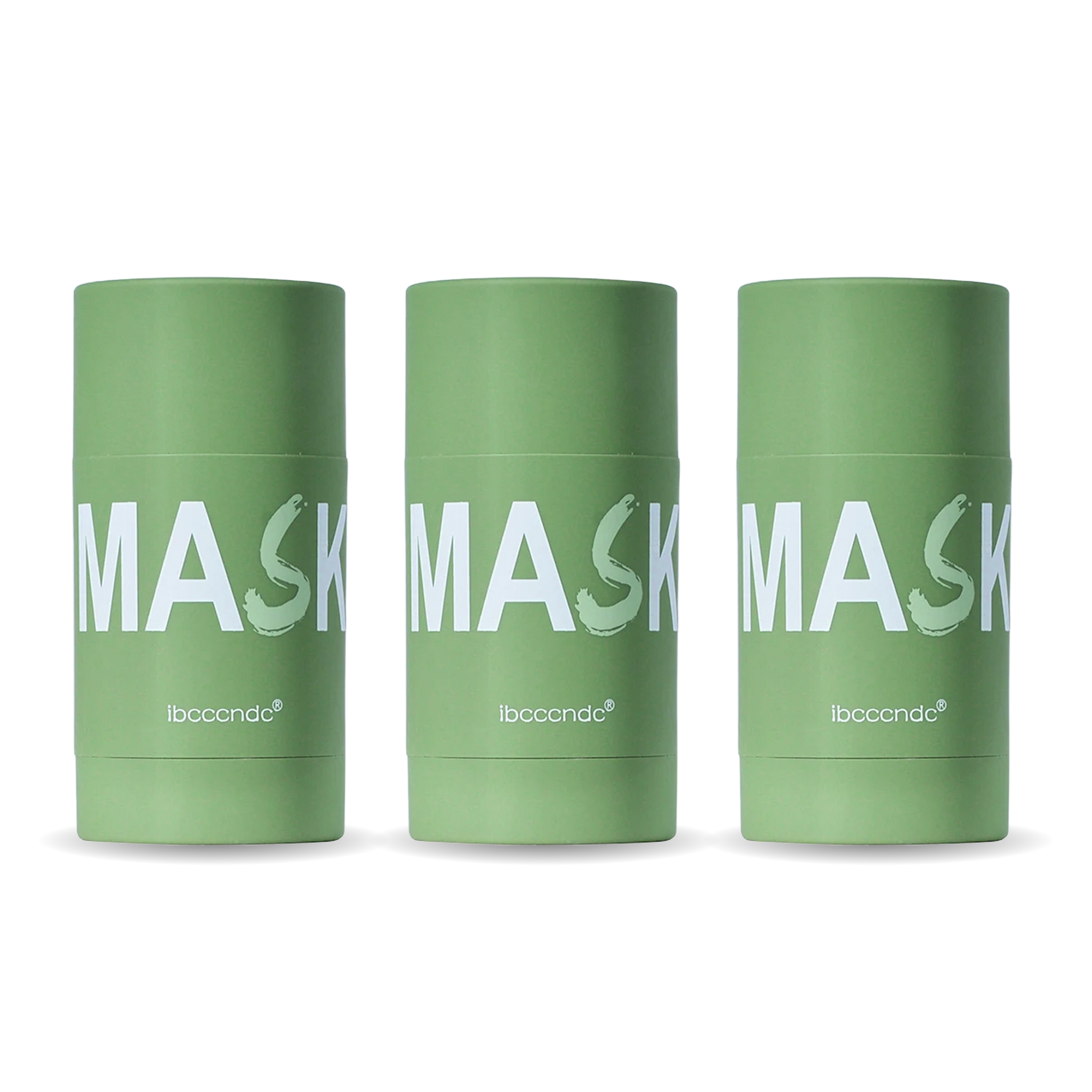 3x Cleansing Pack - Green Tea Mud Mask Stick - Best Mud